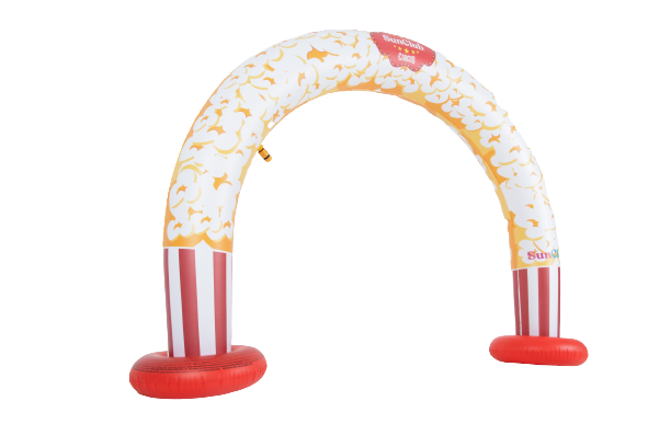 Circus Popcorn Spray Arch 216cm*46cm*153cm