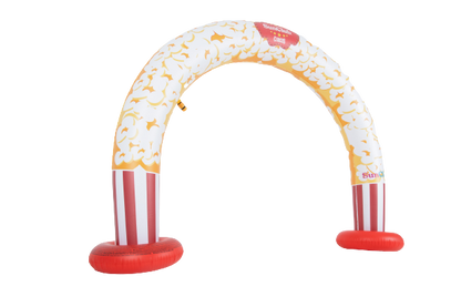 Circus Popcorn Spray Arch 216cm*46cm*153cm