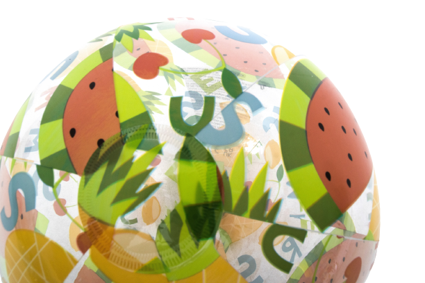 Jilong Sun club Fashion Beach Ball - 50cm - No:53012