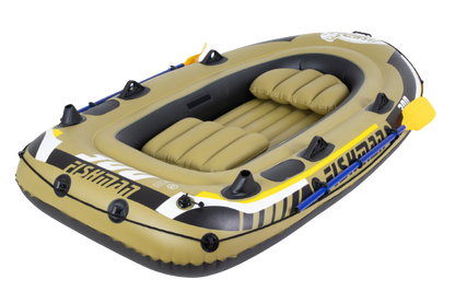 طقم قارب جيلونج فيشمان 300 قابل للنفخ، أبعاده 252 سم × 125 سم × 40 سم - رقم: 07208-1