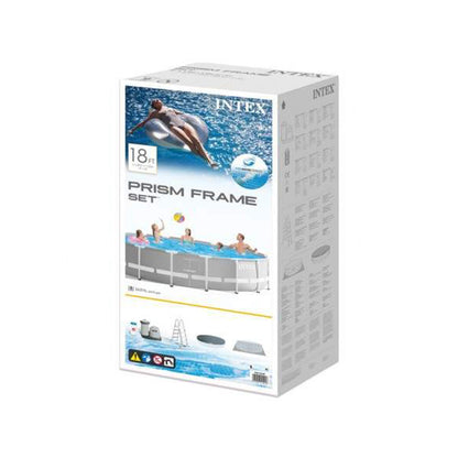 مسبح إنتكس بريزم فريم دائري فوق الأرض 549 × 122 سم - رقم: 26732