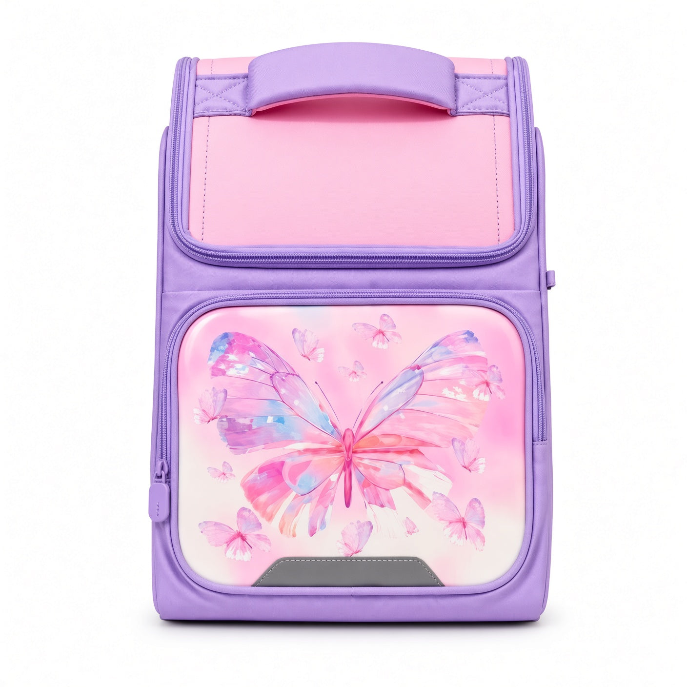 M&G Chenguang 16.5-Inch Girls School Backpack – Lightweight Waterproof School Bag with Butterfly Design - No: ABB904S1