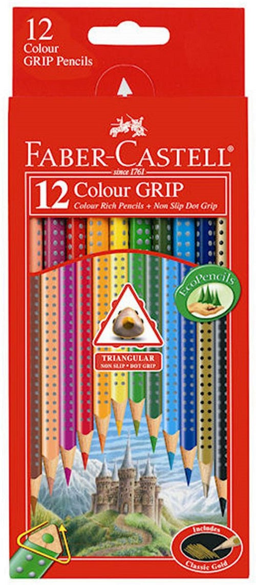 Wood Colors Water Grep Faber-Castell - 12 Color long