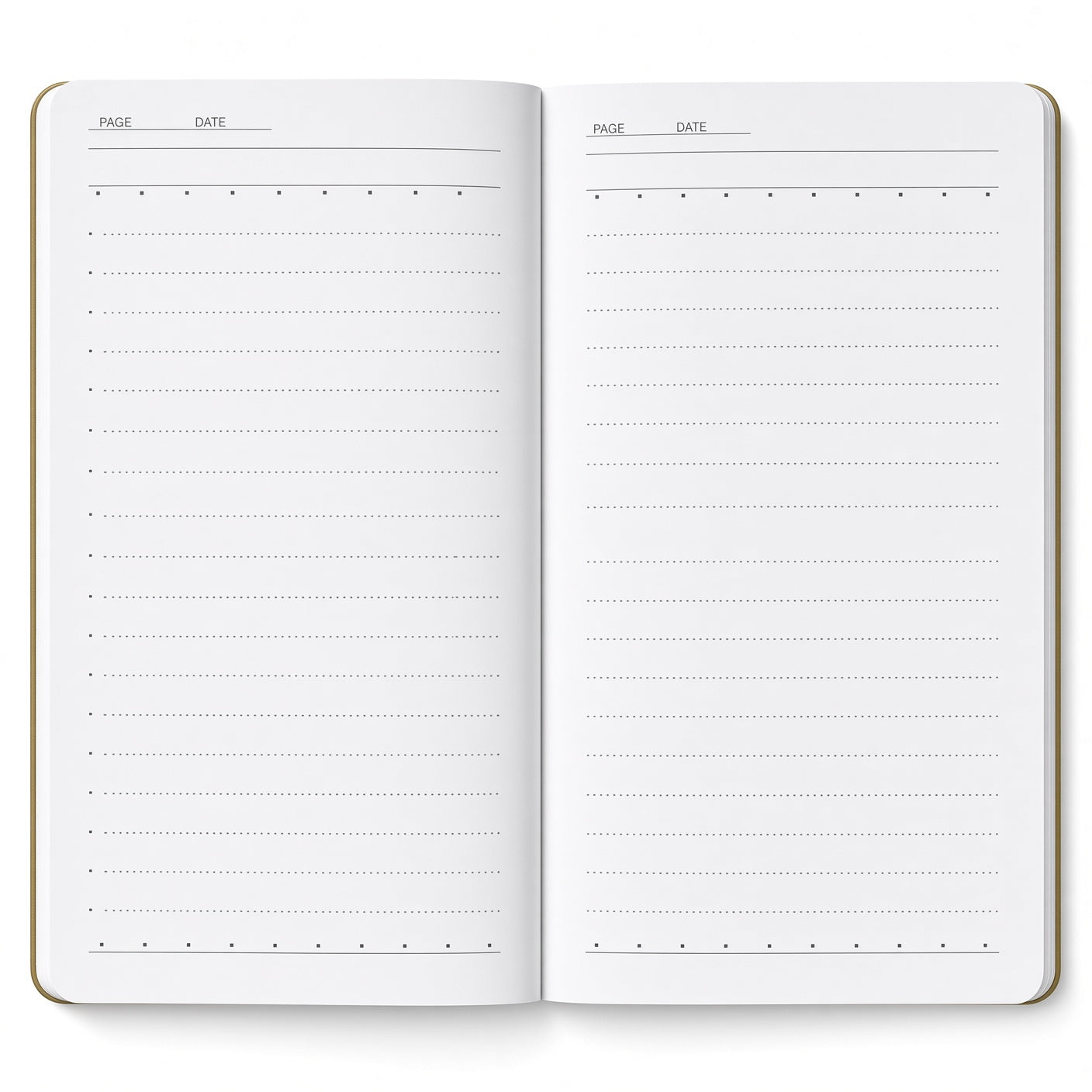 YASSIN Golden Notebook – A5 Ruled Notebook, 192 Pages, 8 mm Lines, 70 GSM, Elastic Closure, Pen Holder, 12 × 19.5 cm - No: 1323