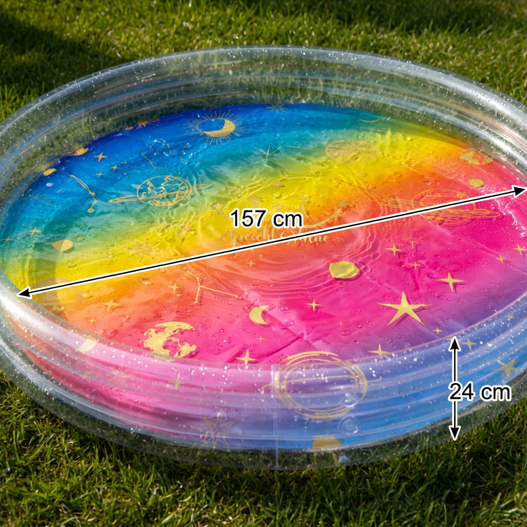 Jilong Gradient jelly 3 ring pools, PVC inflatable swimming pool 157*24cm - No:51150