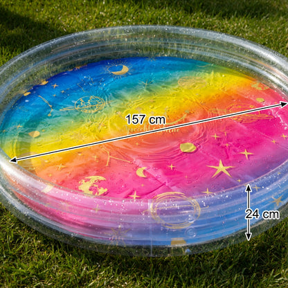 Jilong Gradient jelly 3 ring pools, PVC inflatable swimming pool 157*24cm - No:51150