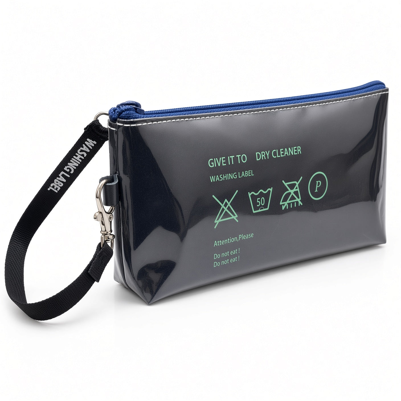 M&G Chenguang Waterproof PVC Pencil Case with Wrist Strap – Large Capacity Zippered Storage Pouch - 1pcs - No: APB903DJ