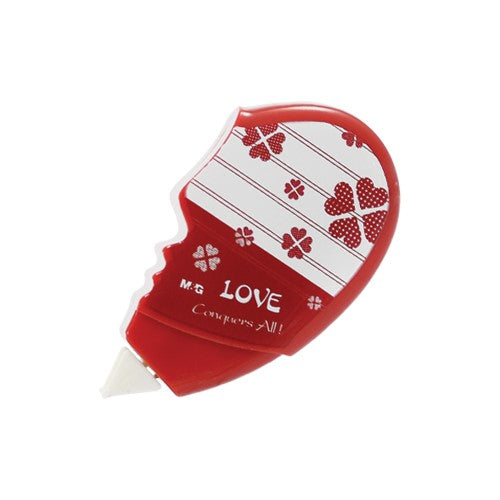 شريط تصحيح M&amp;G، قطعتان، MG Heart Love - 10 أمتار - رقم: HACT1521 - قطعة واحدة 