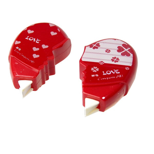 شريط تصحيح M&amp;G، قطعتان، MG Heart Love - 10 أمتار - رقم: HACT1521 - قطعة واحدة 
