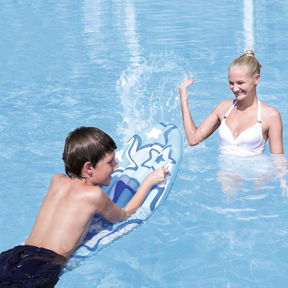 Bestway pool/beach float Blue,Pink Floating mattress Pattern Vinyl - No:42046