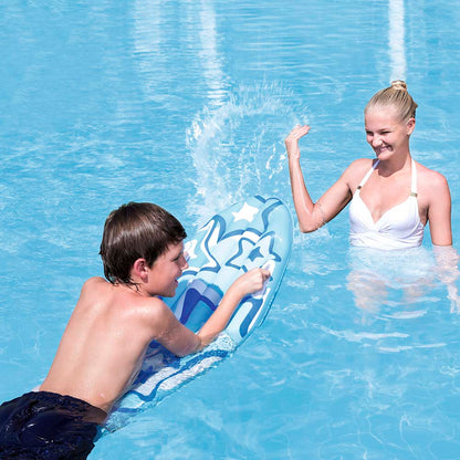 Bestway pool/beach float Blue,Pink Floating mattress Pattern Vinyl - No:42046