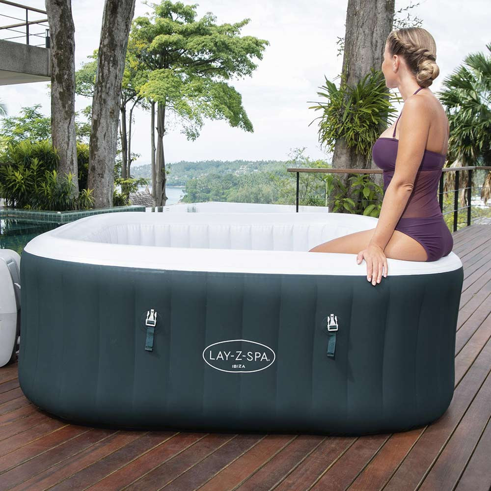 Bestway Inflatable 6-Seater Hydro massage 180x66cm Lay-Z Spa Ibiza AirJet - No:60015