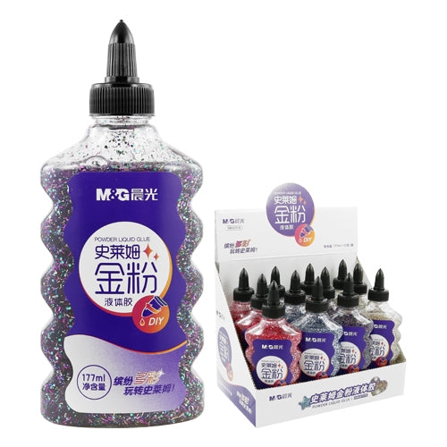 M&G Powder Glitter Liquid Glue 177ml No.AWG97078 - 1PCS