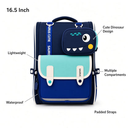 M&G Chenguang 16.5-Inch Kids School Backpack – Lightweight Waterproof Backpack with Multiple Compartments - No: ABB904Q322