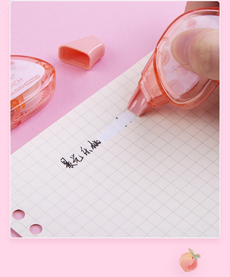 M&G Sweet Peach Limited Correction Tape - No:ACT52513 - 1pcs
