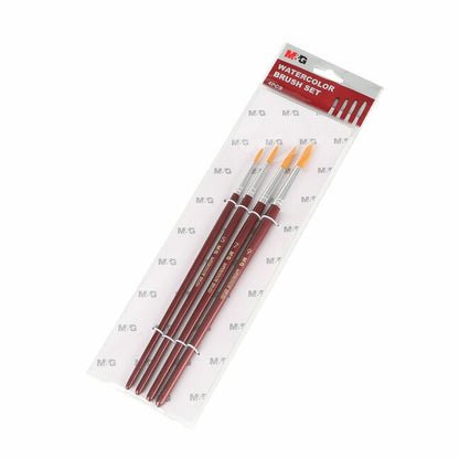 مجموعة فرش طلاء M&amp;G Chenguang بشعيرات ناعمة ومرنة - 4 قطع - رقم المنتج: ABH97890