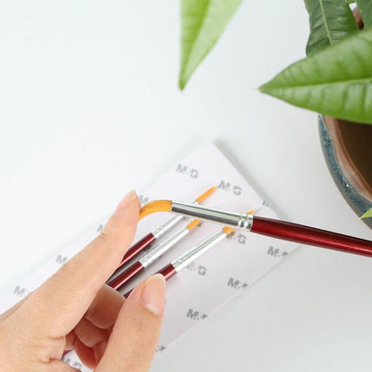 مجموعة فرش طلاء M&amp;G Chenguang بشعيرات ناعمة ومرنة - 4 قطع - رقم المنتج: ABH97890