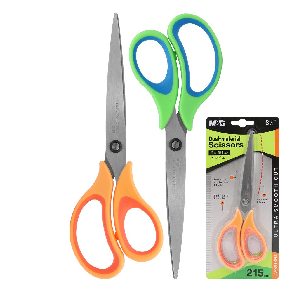 M&G Chenguang Children's Metal scissors Dual-material 215mm - No:ASS913N4
