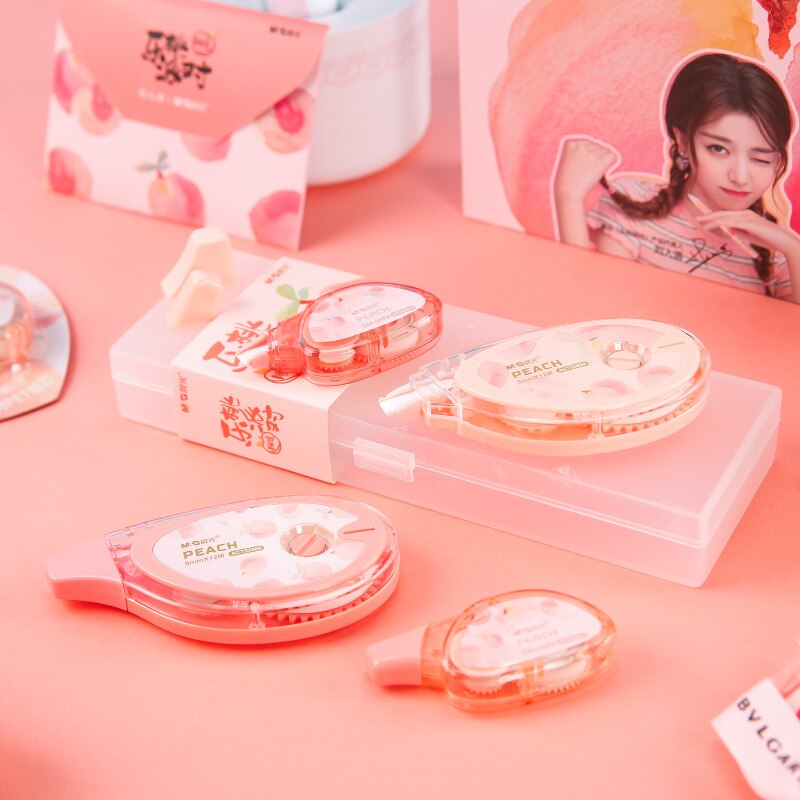 M&G Sweet Peach Limited Correction Tape - No:ACT52513 - 1pcs