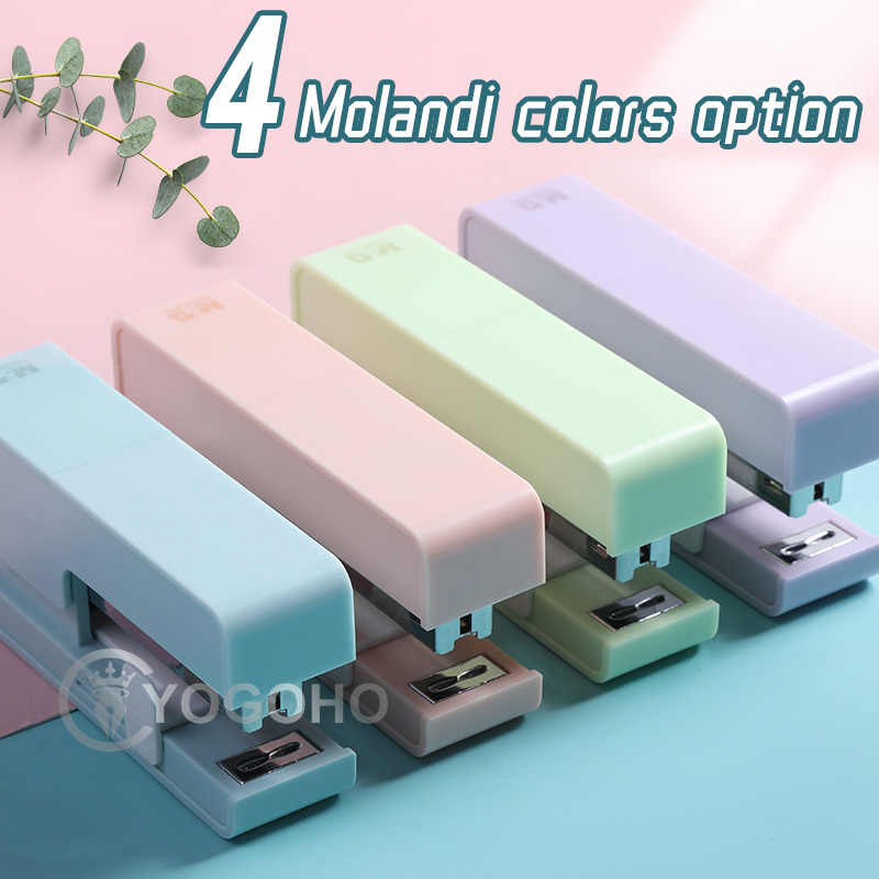 M&G Morandi color stapler with staples 24/6 26/6 - No:ABS916R4