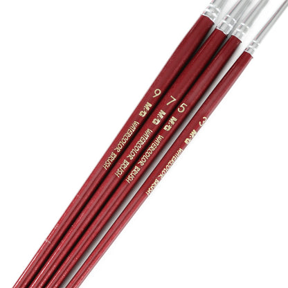 مجموعة فرش طلاء M&amp;G Chenguang بشعيرات ناعمة ومرنة - 4 قطع - رقم المنتج: ABH97890