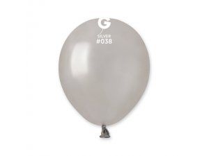 Balloon 26 Cm Gm90 Silver - 100pcs