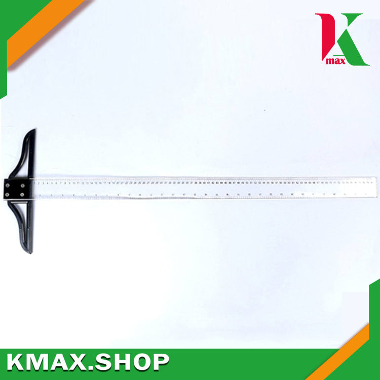K-max Design Ruler Clear T Rulers Graduated Ruler Adjustable t Square - 100cm