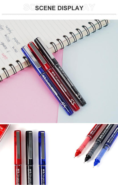 M&G Chenguang Si-Pen S5 Roller Ball - 0.5mm - Fine Point, Smooth Writing - 1pcs - No: ARP41871