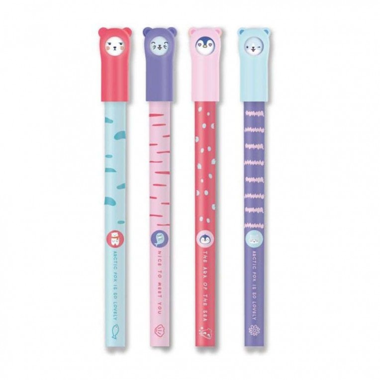 قلم حبر جاف M&amp;G Chenguang بتصميم حيوان أليف لطيف، 0.5 مم (حبر أزرق) - قطعة واحدة - رقم المنتج: AGPC5271