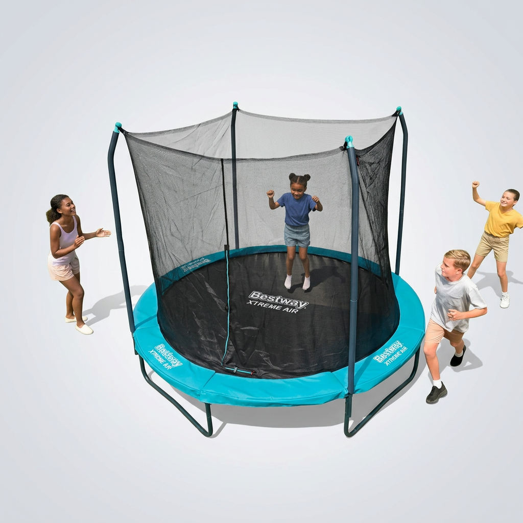 Bestway Xtreme Air trampoline with safety net studio packshot