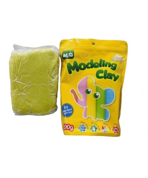 M&G Chenguang Modeling Clay 500g – Single Color Play Dough – Non-Toxic Creative Modeling Clay for Kids - No: AKE04475