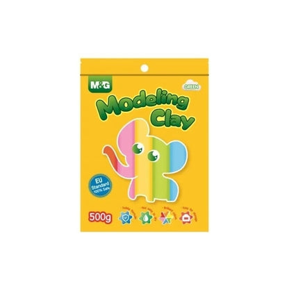 M&G Chenguang Modeling Clay 500g – Single Color Play Dough – Non-Toxic Creative Modeling Clay for Kids - No: AKE04475