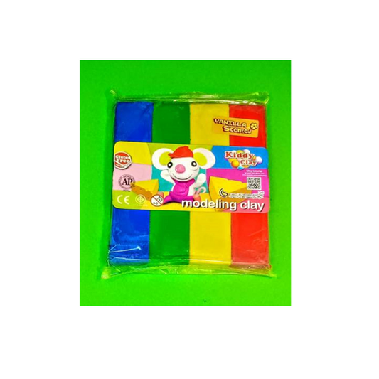 صلصال تشكيل للأطفال - 4 ألوان - 400 غرام - رقم المنتج: PO-454-4B