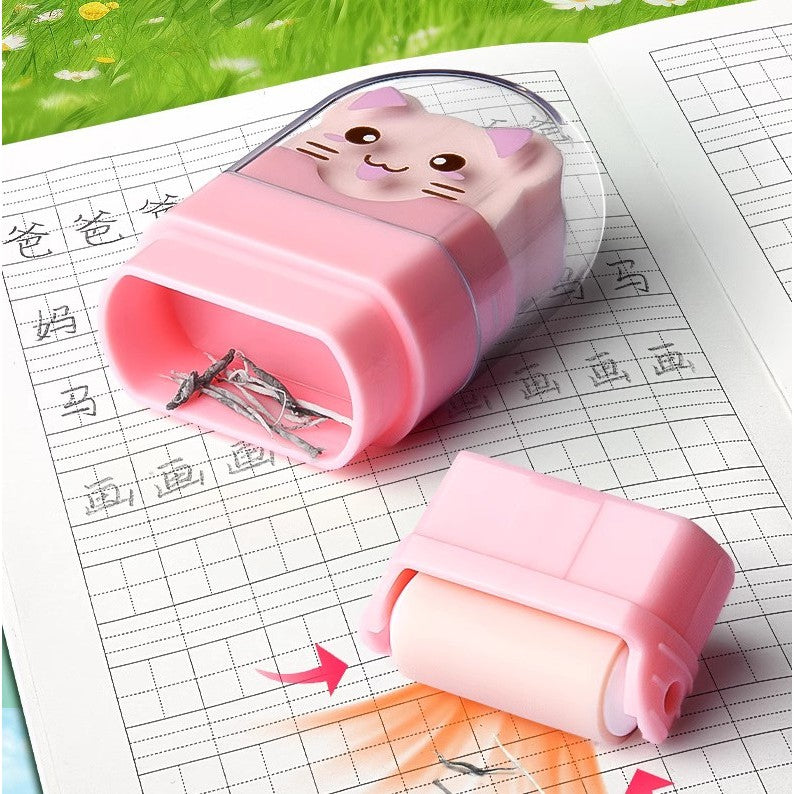 ممحاة M&amp;G Space Pets مع بكرة تجميع الفضلات رقم: AXPQ5501 (ألوان متنوعة) - قطعة واحدة