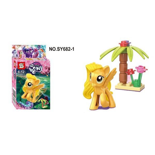 Sheng Yuan My Little Pony Series Figures +15 PCS No.SY682-1