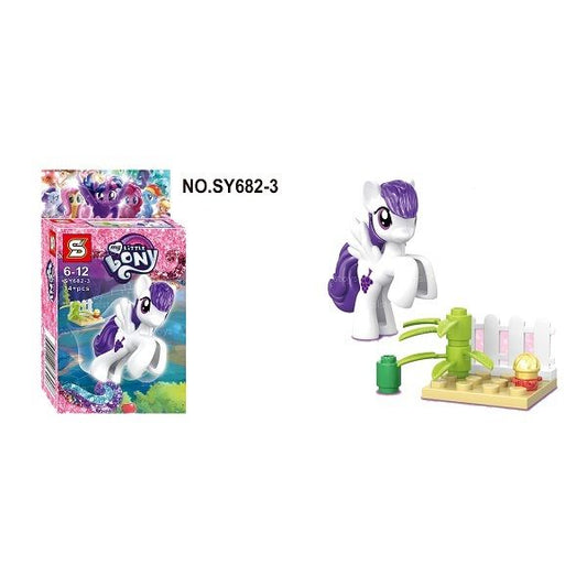 Sheng Yuan My Little Pony Series Figures +14 PCS No.SY682-3