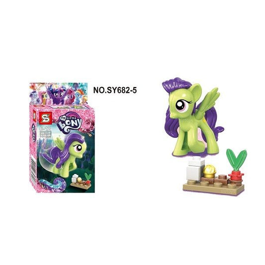 Sheng Yuan My Little Pony Series Figures +14 PCS No.SY682-5