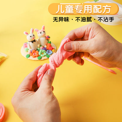 M&G Chenguang 4D Ultra-Light Clay Plasticine Non-toxic Color - 24 Colors - No:AKE04553
