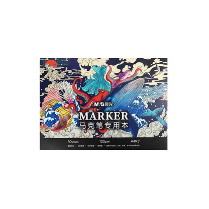 M&G Chenguang Sketch Marker Professional Painting Book-A4-No:80Y96