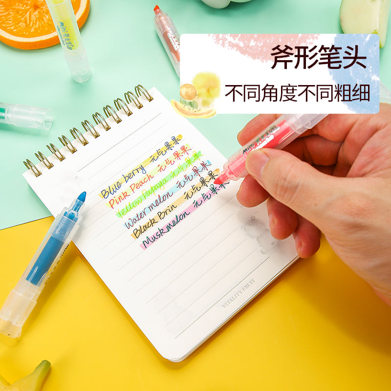 M&G Chenguang highlighter vigor fruit series mini combination- No:AHM26604