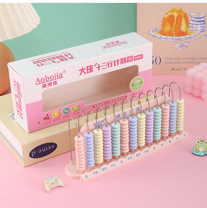 Thirteen-speed counter students use vertical large beads - No:ABJ-218