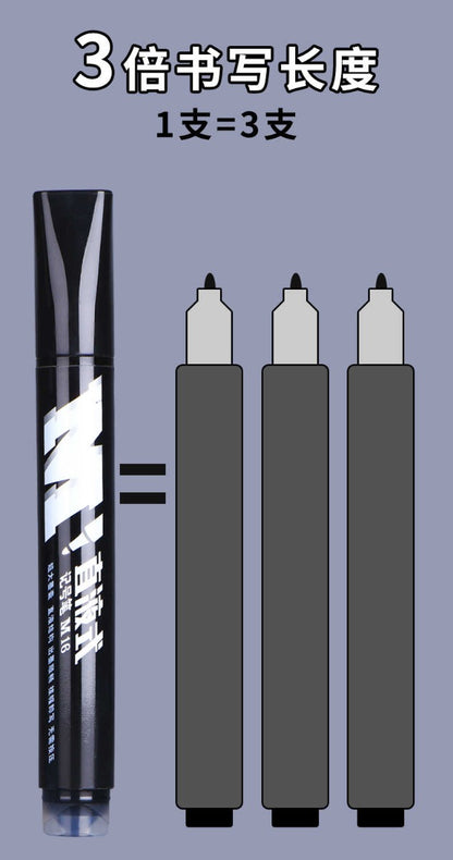 M&G Chenguang straight liquid Permanent marker pen - Black - 1pcs - No:APMT8701