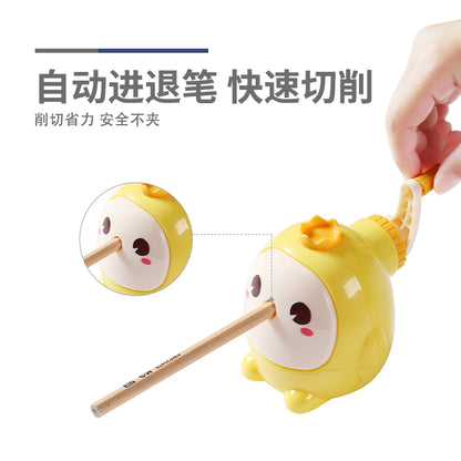 M&G Chenguang Crown Desk Sharpener, Reliable Blade for Precise Sharpening - No:APS906U9