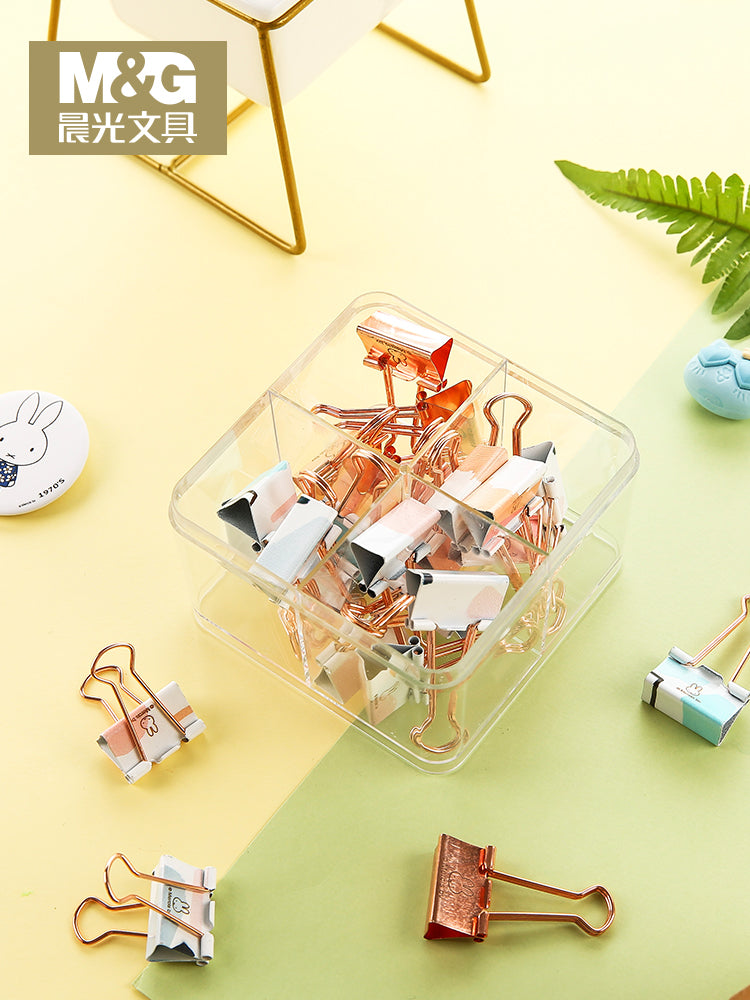 M&G Chenguang series stationery Miffy office Clips - 24pcs - No:916F5