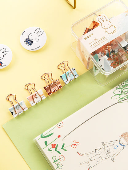 M&G Chenguang series stationery Miffy office Clips - 24pcs - No:916F5