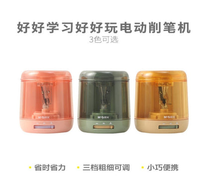 M&G Chenguang automatic pencil sharpener electric pencil sharpener - 1pcs - No:APS906J1