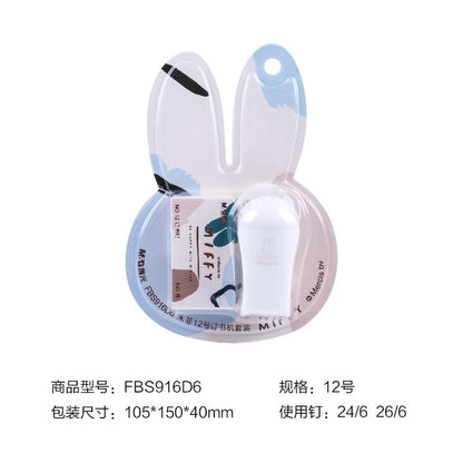 M&G Mini Stapler FBS916D6 Set Miffy with Staples - No:FBS916D6