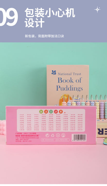 Thirteen-speed counter students use vertical large beads - No:ABJ-218