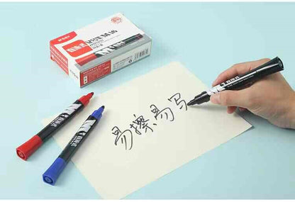 M&G Chenguang straight liquid Permanent marker pen - Black - 1pcs - No:APMT8701