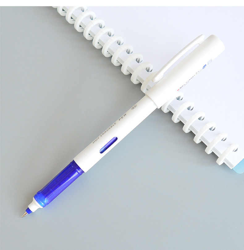 M&G Chenguang capsule replacement erasable gel pen With 3 refills blue 0.5mm - No:ARPU2001